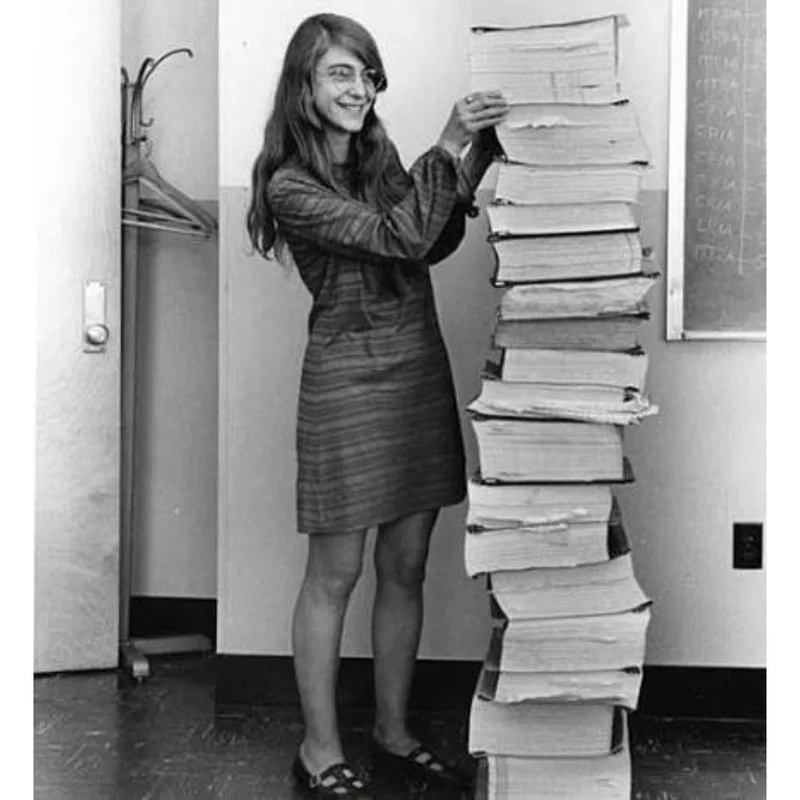 When Margaret Hamilton started calling herself a "software engineer" in the 1960s, people actually laughed at her.